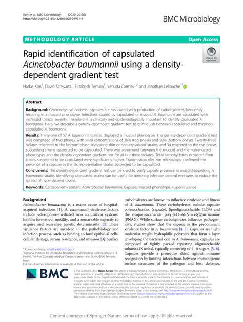 acinetobacter baumannii biochemical tests|Rapid identification of capsulated Acinetobacter baumannii using .